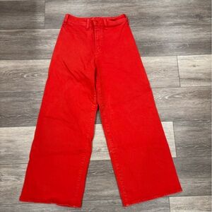 Universal Thread Bright Red Flare Jeans ONLY WORN ONCE